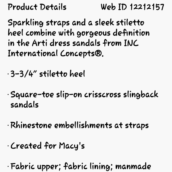 Arti Strappy Dress Heels - Picture 5 of 6